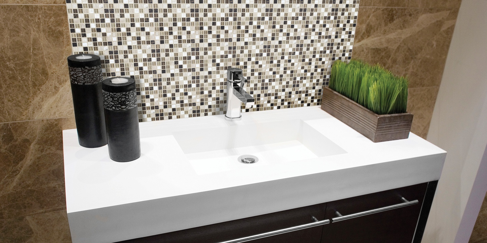 Bliss Natural Stone & Glass Mosaic Tile Florida Tile