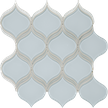 Truth Blue w/Pure White Arabesque Mosaics M12BLUB
