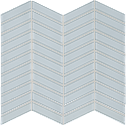 Truth Blue Chevron Mosaics M12CHEV