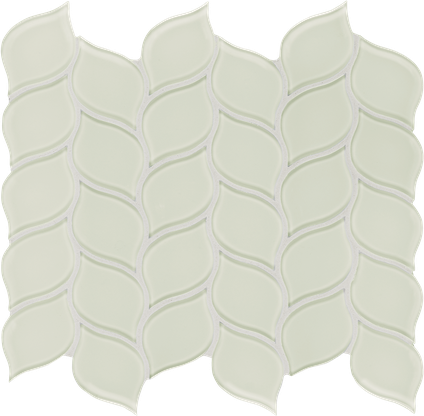 Content Cream Petal Mosaics M12PETAL