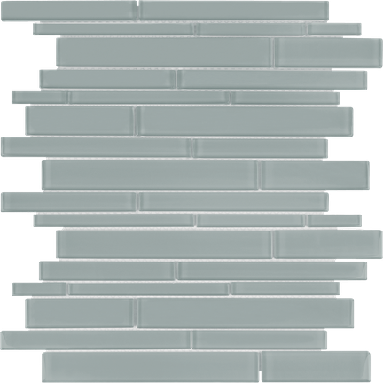 Quiet Gray Random Strip Mosaics RSP