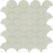 Content Cream Scallop Mosaics M12SCP