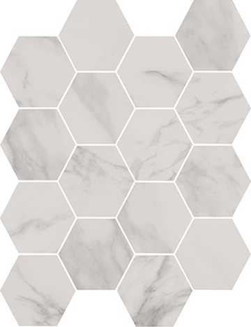 Honesty Hexagon Mosaics (Polished) M3x3HEX