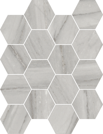 Beauty Hexagon Mosaics (Polished) M3x3HEX