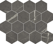 Sovereign Gray Hexagon Mosaics (Polished) M3x3HEX