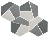 Cool Mix Hexagon Mosaic M7x7HEX