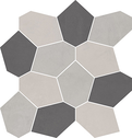 Cool Mix Polygon Mosaics (Waterjet Cut) M12POLY