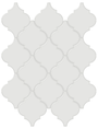 Vintage Grey Arabesque Beveled Mosaic (Glossy) 10x13