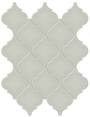 Soft Sage Arabesque Beveled Mosaic (Glossy) 10x13