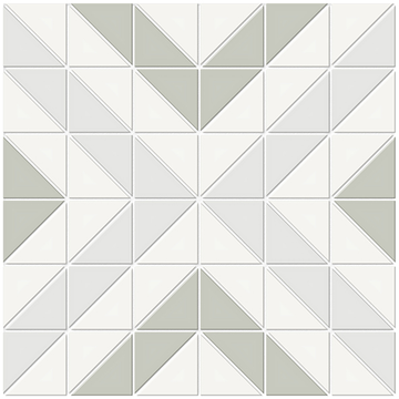 Morning Blend Cubic Pattern Mosaic 10x10