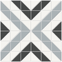 Dawn Blend Cubic Pattern Mosaic 10x10