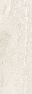 Cotton White Wall Tile (Glossy Ceramic) 12x35