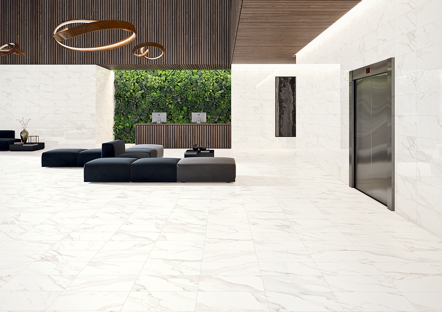 Ainslee Park Hdp A Vintage Marble Look Floor Wall Tile